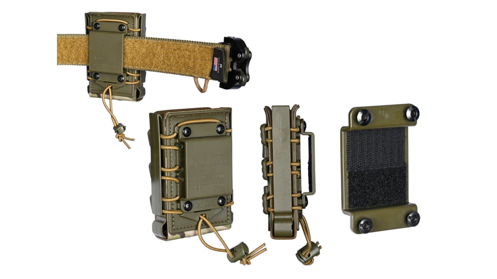 G-Code Rifle Soft Shell Scorpion Magazine Carrier, Tan Frame/Tan Shell, Rifle, SS-R1-LOOP-TNTN