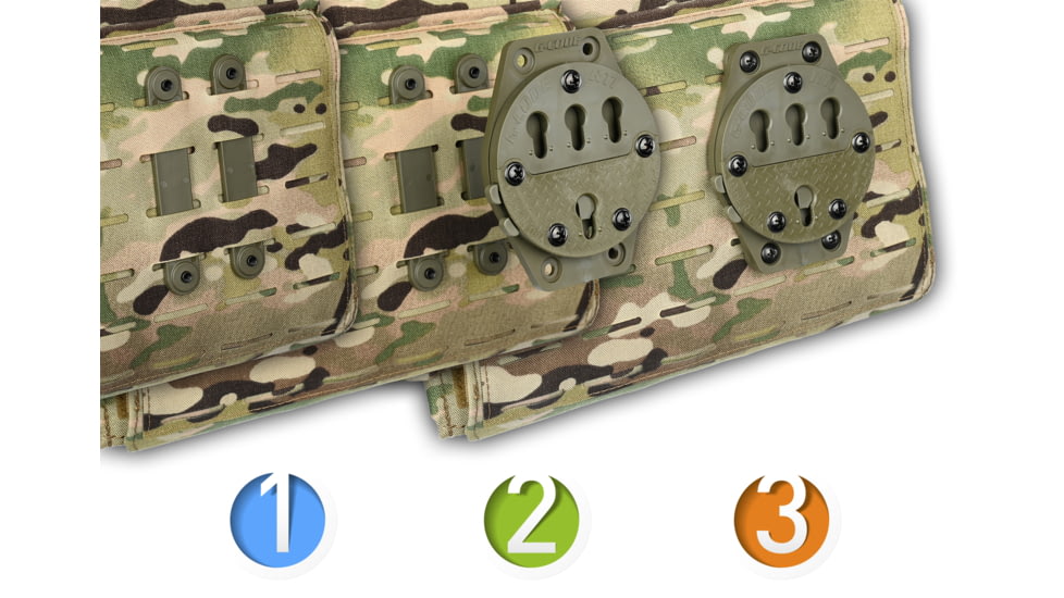 G-Code RTI Battle Belt MOLLE Adapter, Tan, GCA87-CT