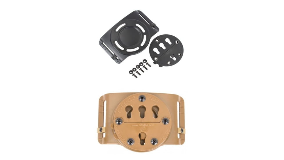 G-Code RTI Belt Slide, Black, Tan