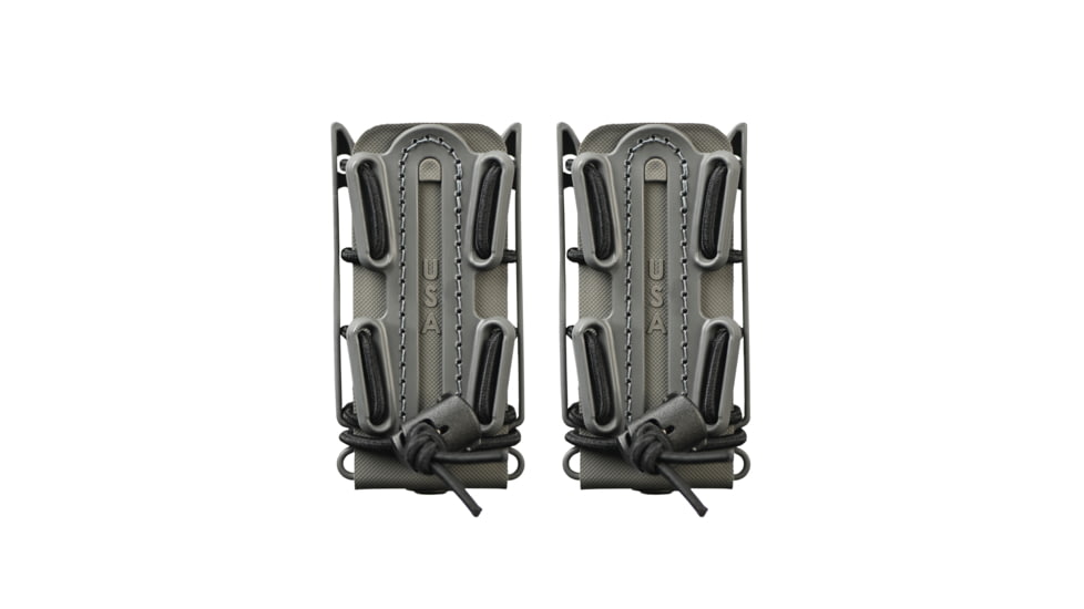 G-Code Soft Shell Scorpion Double Pistol Magazine Carrier, Belt Slide, Grey, SS-PD-BSL-GY