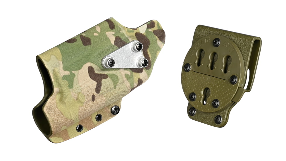 G-Code STATIC GRIP RTI Rotating Tactical Belt Mount, Grey, GCA90-GY