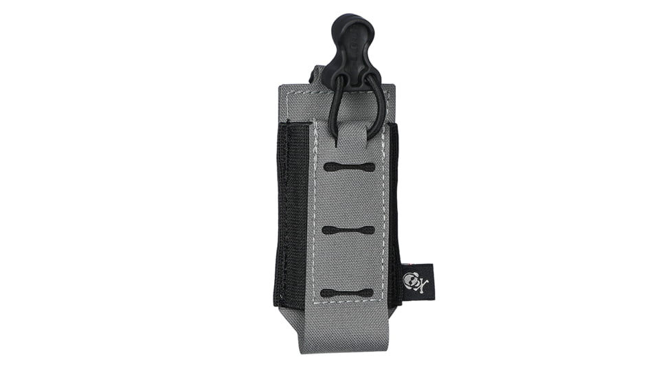 G-Code SYNC PM Single Pistol Magazine Carrier w/ P1/P3 Molle and Belt Mounts, Grey, SYN-PM-13-GY