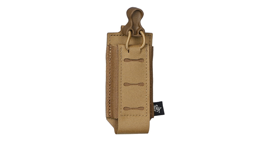 G-Code SYNC PM Single Pistol Magazine Carrier w/ P1/P3 Molle and Belt Mounts, Tan, SYN-PM-13-TN