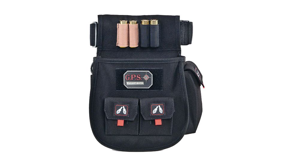 GPS Adjustable Deluxe Shell Pouch, Black GPS-1094CSP