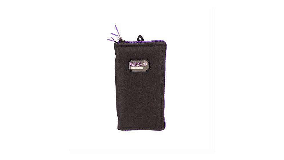 GPS Large Pistol Sleeve, Purple, GPS-1265PSPU