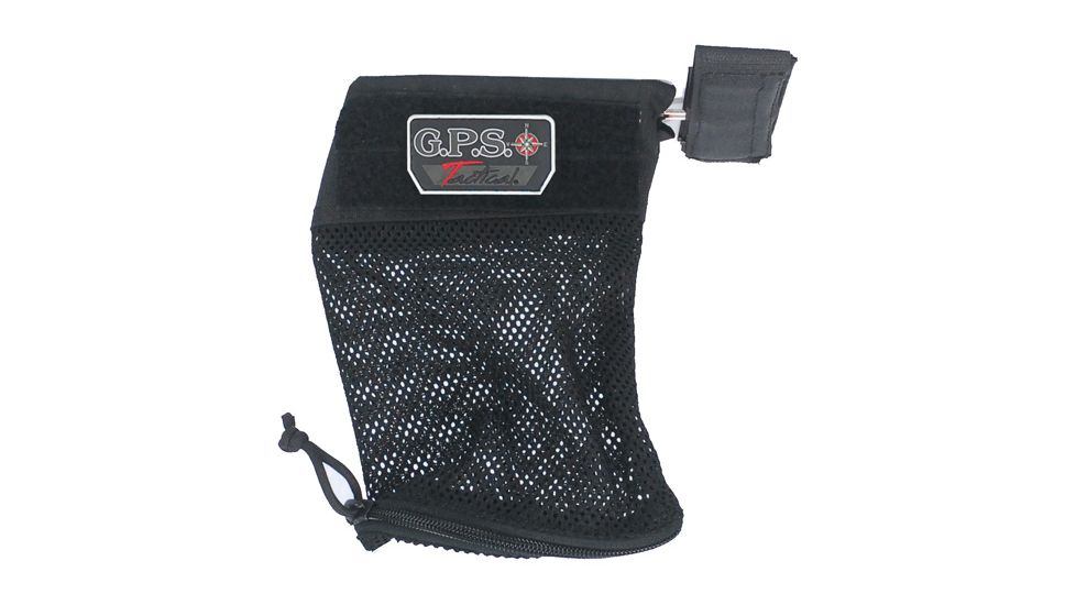 G. Outdoors Products Tactical AR Brass Catcher with zipper, Black GPS-T85B