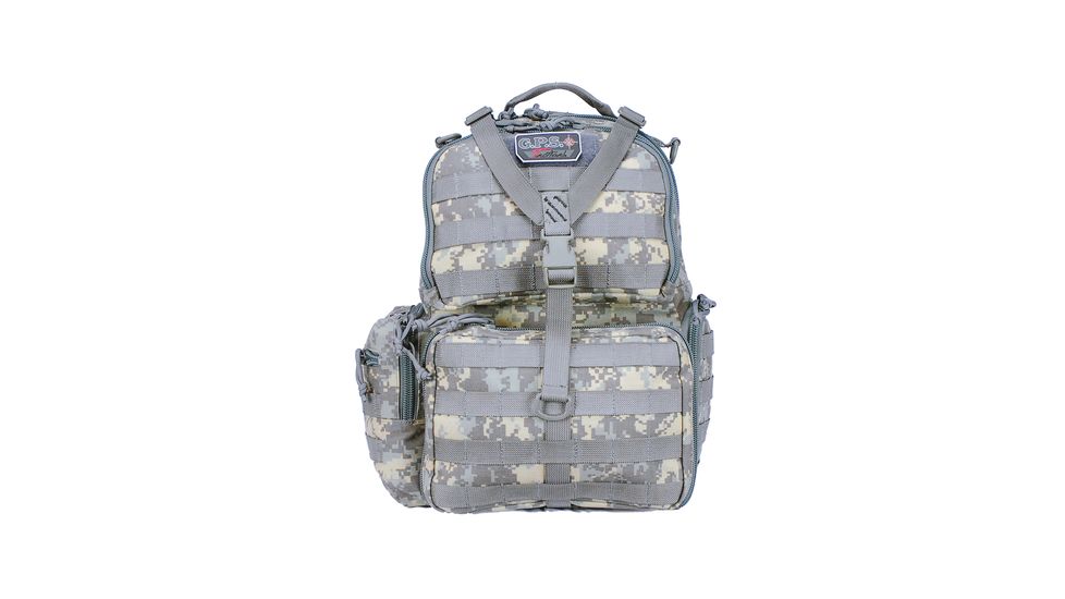 GPS Tactical Range Backpack, Digital Camo, GPS-T1612BPDC