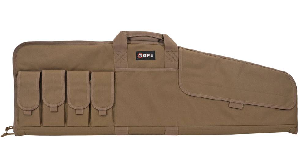 GPS Single Rifle Case Flat Dark Earth 600D Polyester 42 L X 1, SRC42-FDE