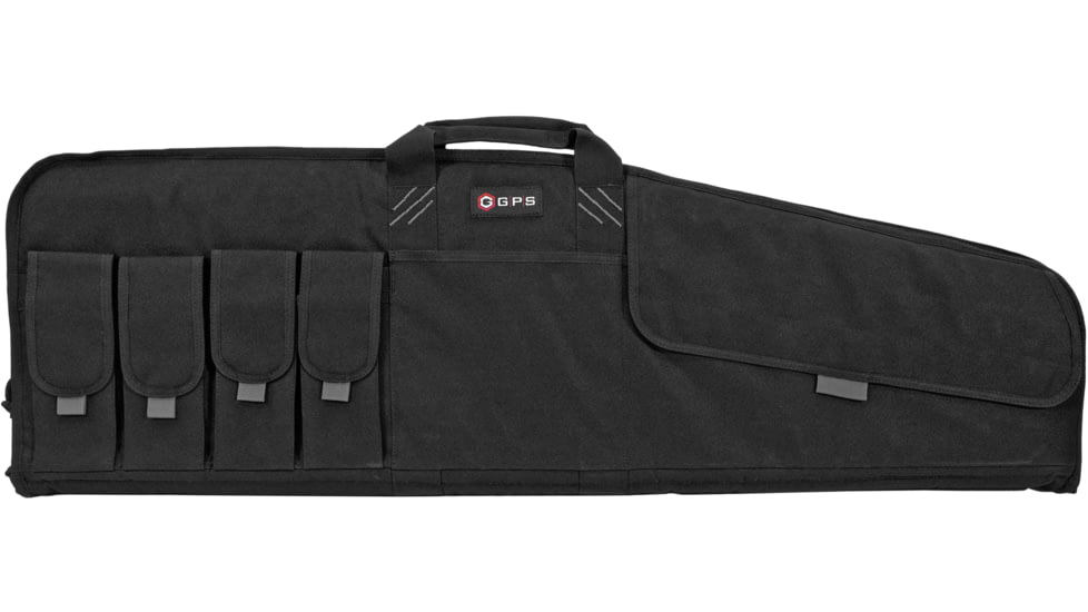 GPS Single Rifle Case Black 600D Polyester 42 L X 13 H, SRC42