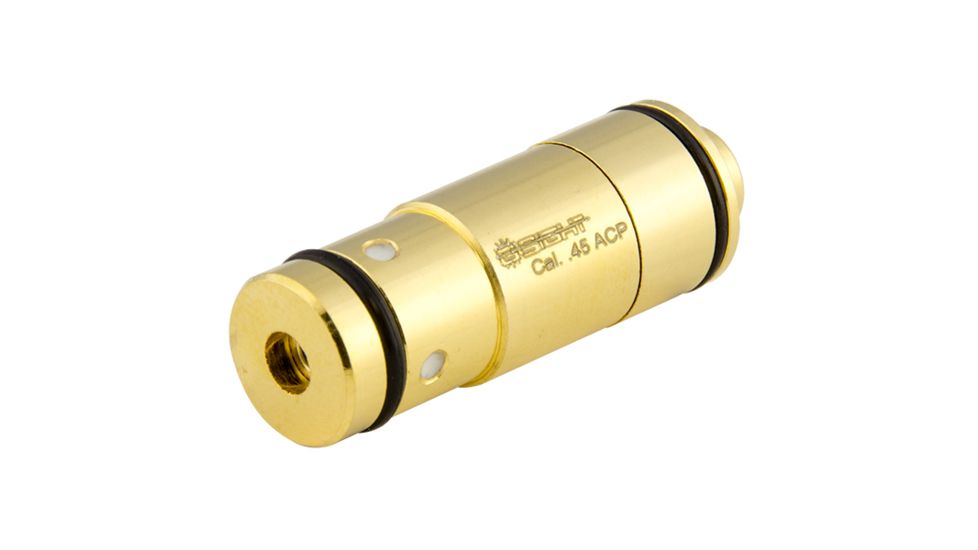 G-Sight .45 ACP Training Laser Cartridge - Gen2 w/Laser Training Pro App, Brass TBS2-45AC