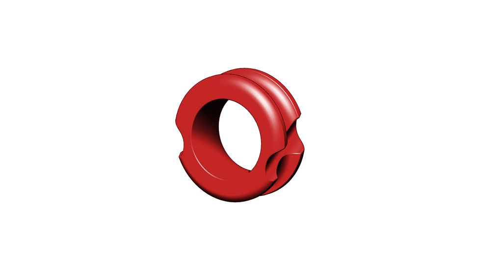 G5 Outdoors G5 Meta Peep Large Hunter 1/4'' Red