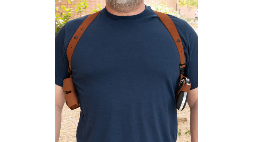 Galco Classic Lite 2.0 Right Handed Shoulder System for SIG Sauer P365, Natural, CL2-838R