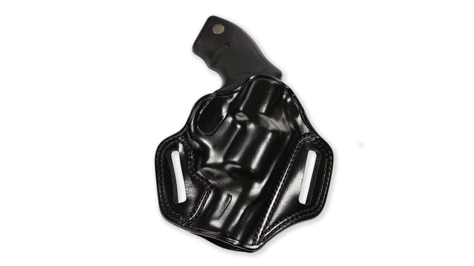 Galco Combat Master Concealment Leather Holster - Right Hand, Black, Colt 2 1/2 in. and S&amp;W 2 1/2 in. CM102B