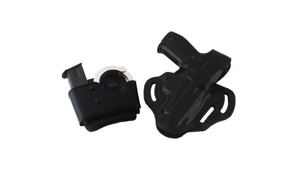Galco Cop 3 Slot Holster Left Hand - Black CTS287B
