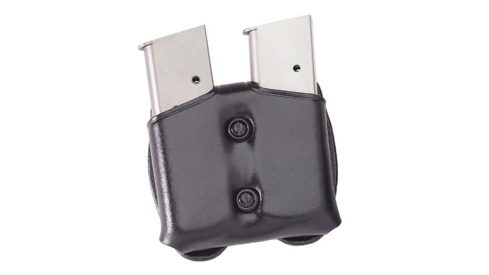 Galco Cop Double Mag Case - Ambidextrous - Black CDM24B