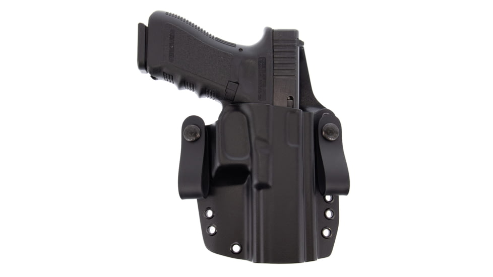 Galco Corvus Belt/Iwb Holster, Smith &amp; Wesson M&amp;P9 2.0 4.25in W/Wo Rds W/Tlr1, Smith &amp; Wesson M&amp;P9 2.0 5in W/Wo Rds W/Tlr1, Right Hand, Black, CVS2018RB