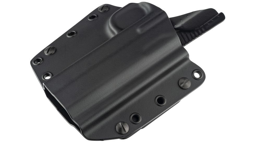 Galco Corvus Inside/Outside Waistband Belt Holster,Colt 4 1/4in,Kimber 4in 1911,Para Usa 4 1/4in,SW 1911,Springfield 4in 1911, Black, Right Hand CVS266