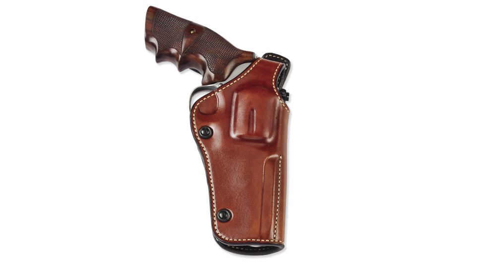 Galco Phoenix Strongside/Crossdraw Leather Belt Holster, Smith &amp; Wesson 29/327/625/629 N-Frame Revolver 5in, Tan, PHX124