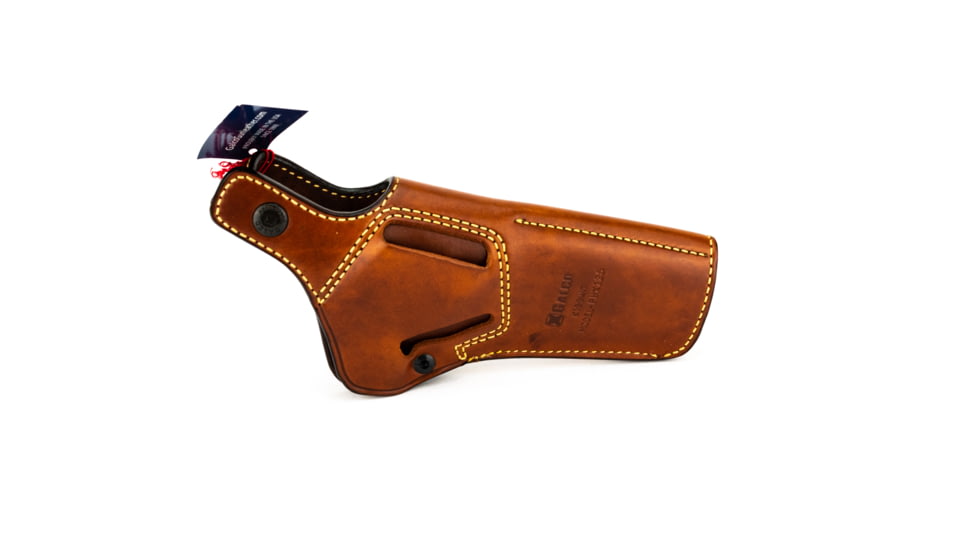 Galco Phoenix Strongside/Crossdraw Leather Belt Holster, Left Hand, Tan - S&amp;W N Frame 625 5in PHX125