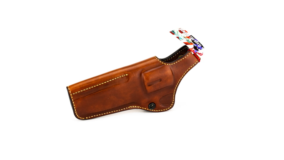 Galco Phoenix Strongside/Crossdraw Leather Belt Holster, Left Hand, Tan - S&amp;W N Frame 625 5in PHX125