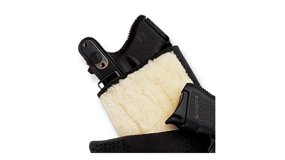 Galco Galco Ankle Glove Leather Holster - Right Hand, SIG Sauer 365XL, with or w/o Red Dot, Plain, Black, AG870RB