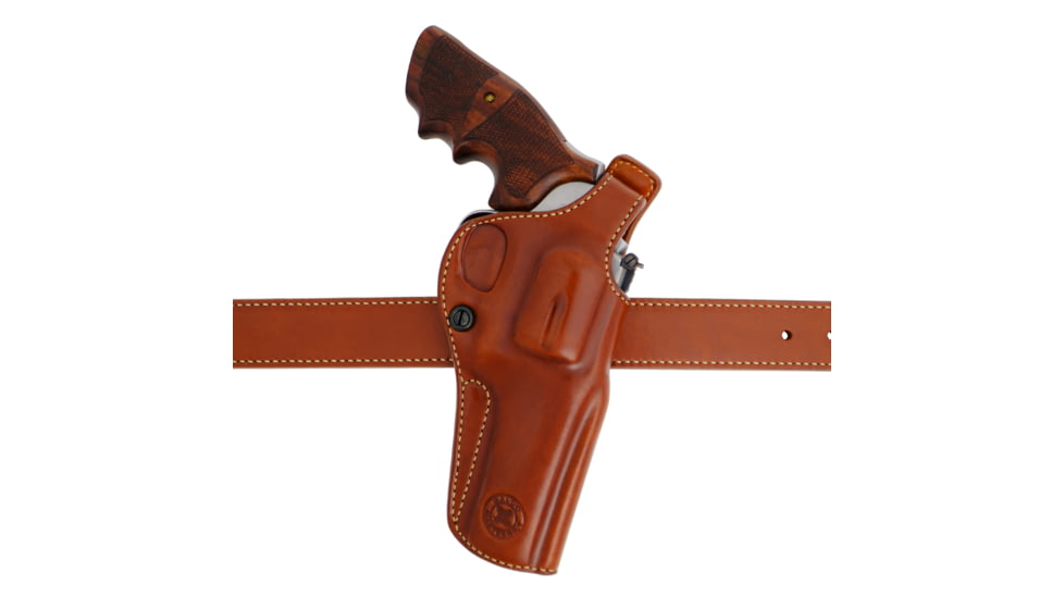 Galco Masterbilt RevSolution Premium Steerhide OWB Belt Holster,Manurhin Mr73 4in, Ruger Security Six 4in, Ruger Service Six 4in, Black