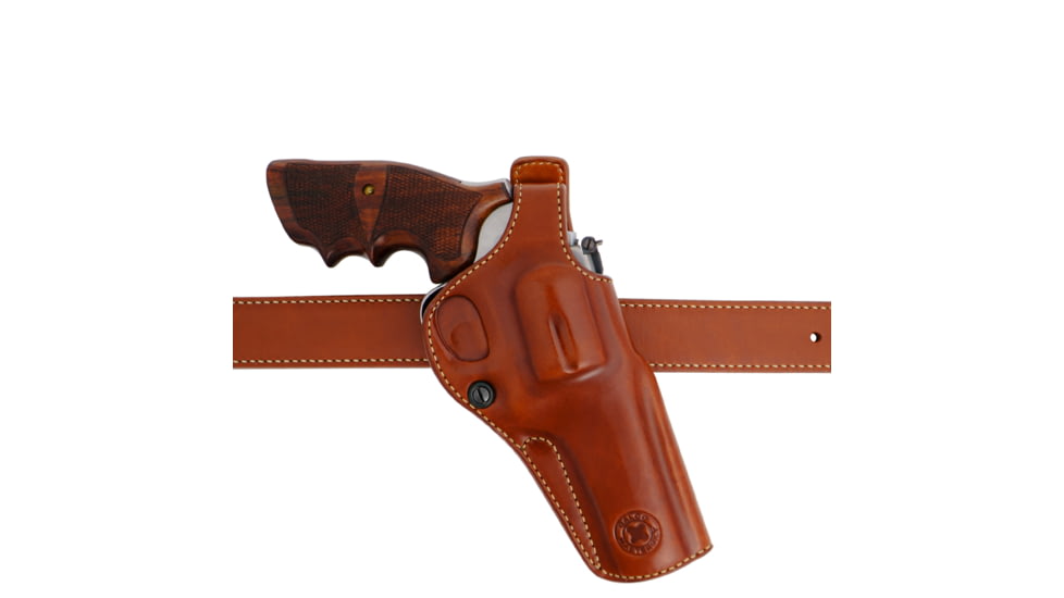 Galco Masterbilt RevSolution Premium Steerhide OWB Belt Holster,Manurhin Mr73 4in, Ruger Security Six 4in, Ruger Service Six 4in, Black