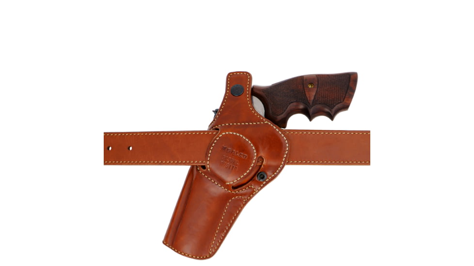 Galco Masterbilt RevSolution Premium Steerhide OWB Belt Holster,Manurhin Mr73 4in, Ruger Security Six 4in, Ruger Service Six 4in, Black