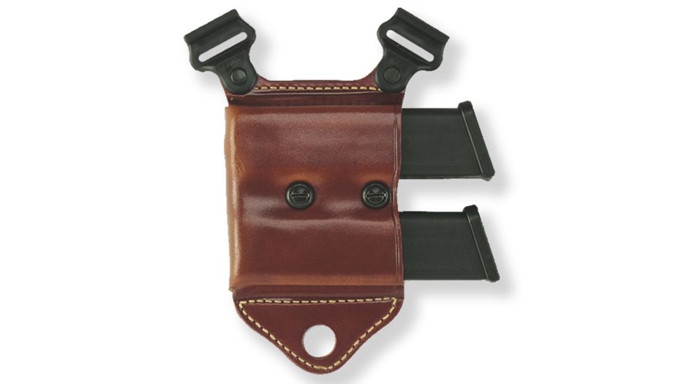Galco Horizontal Mag Carrier For Shoulder System - Ambidextrous - Tan HCL26