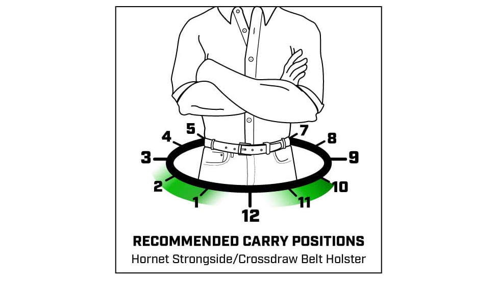 Galco Hornet Belt Leather Holster - HT300B