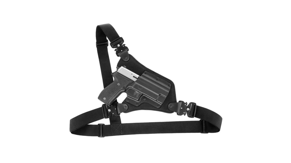 Galco HR186B High Ready Chest Holster Fits Chest Up To 58 Black/ Fits Ruger Ala