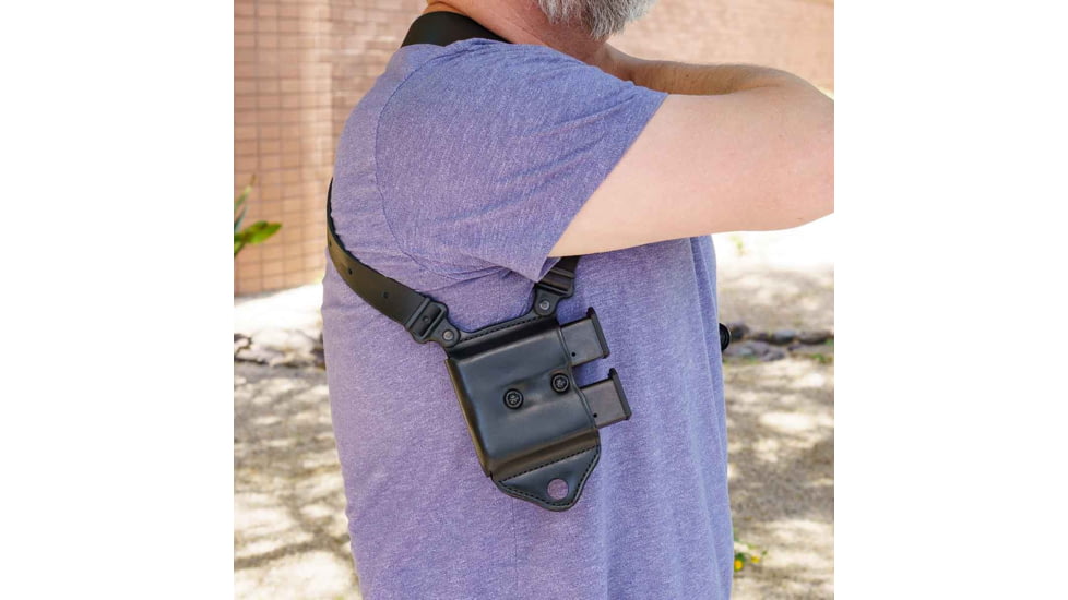 Galco Miami Classic Ii Shoulder System Autos, Sig-Sauer P365 Fuse, Sig-Sauer P365 X-Macro, Right Hand, Tan, MCII894
