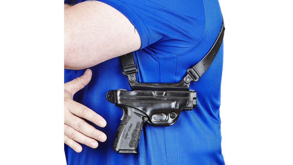 Galco Miami Classic II Shoulder System - Right Hand - Black MCII250B