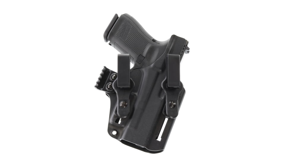 Galco Paragon IWB Kydex Holster, Smith &amp; Wesson M&amp;P M2.0 Compact 4in, SIG Sauer M18, SIG Sauer P320 Compact, Ambidextrous, Plain, Black, PAR472RB