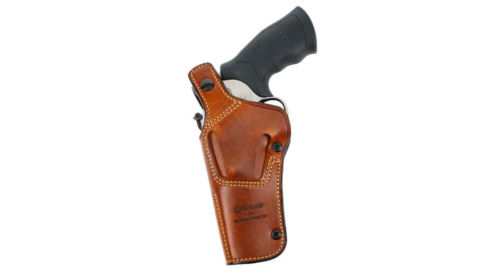 Galco Phoenix Strongside/Crossdraw Leather Belt Holster, Taurus Judge 3In 2 1/2In Cyl, Right Hand, Tan, PHX196