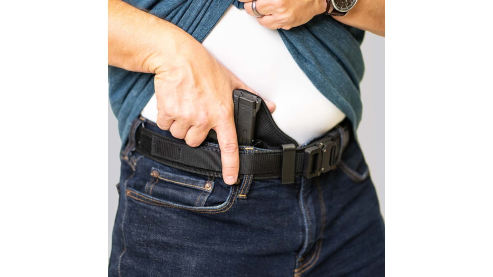 Galco Quicktuk Cloud IWB Leather Holster, Right Hand, Springfield XD-S 3.3in, Black, QTC662B