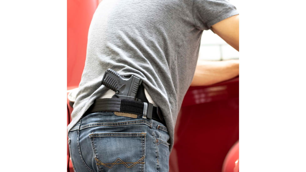 Galco Quicktuk Cloud IWB Leather Holster, Right Hand, Springfield XD-S 3.3in, Black, QTC662B