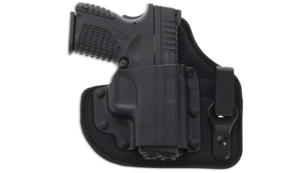 Galco Quicktuk Cloud IWB Leather Holster, Right Hand, Springfield XD-S 3.3in, Black, QTC662B