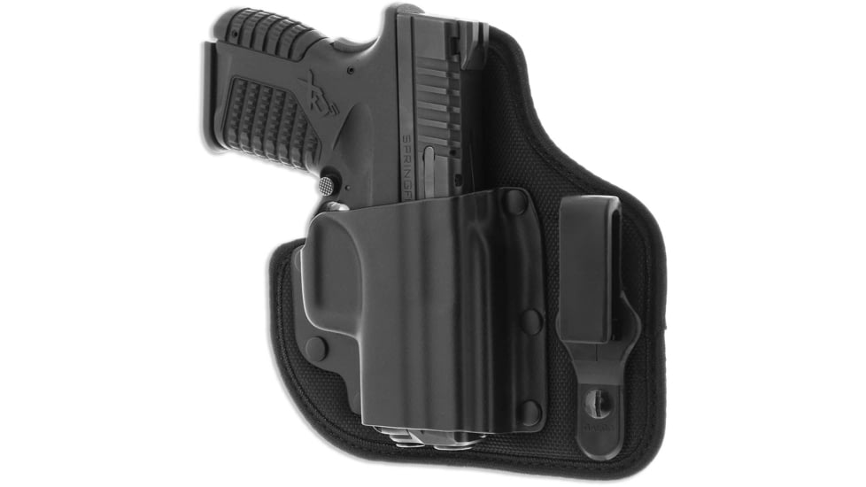 Galco Quicktuk Cloud IWB Leather Holster, Right Hand, Springfield XD-S 3.3in, Black, QTC662B