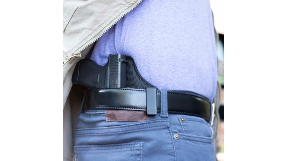 Galco Quicktuk Cloud IWB Leather Holster, Right Hand, Springfield XD-S 3.3in, Black, QTC662B