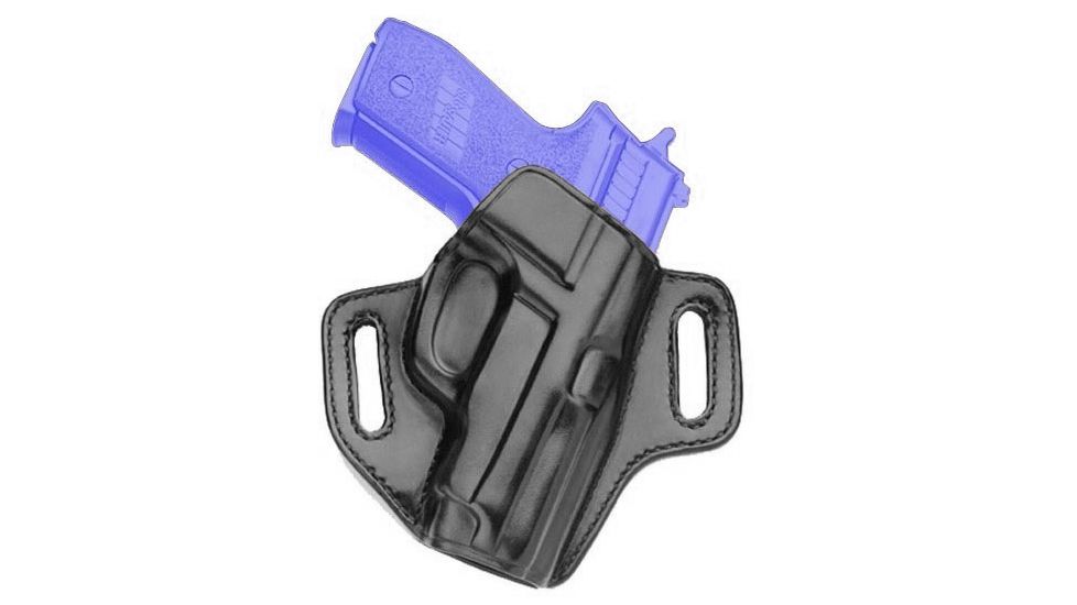 Galco Royal Deluxe Belt Paddle Holster, Right Hand, Black - Sig P229 - RDX250B