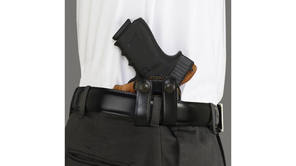 Galco Royal Guard Inside The Pant Holster -Gen 2, Black, For Glock 27, Right RG286B