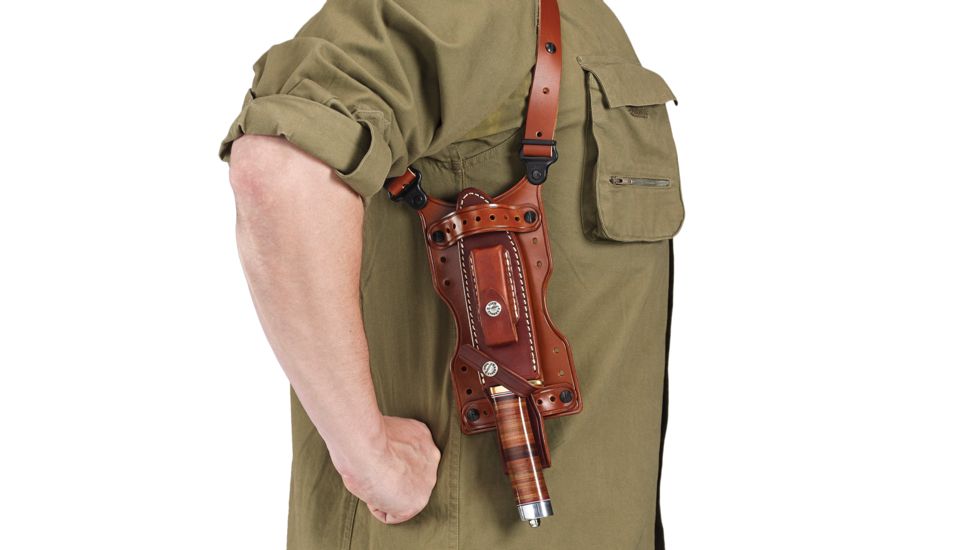 Galco Shoulder Holster Universal Knife Accessory Holster,Black,Ambidextrous SHUB