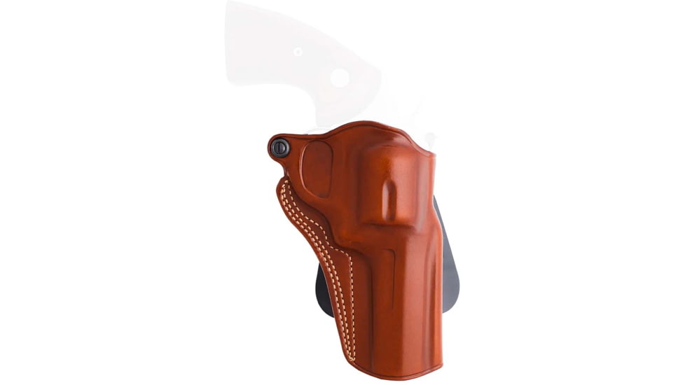 Galco Speed Master 2.0 Premium Steerhide OWB Paddle Holster, Colt King Cobra 4in Pre-2019, Colt Python 4 1/4in, Colt Python 4in, Ruger Gp100 4in, Left Hand, Tan, SM2-335