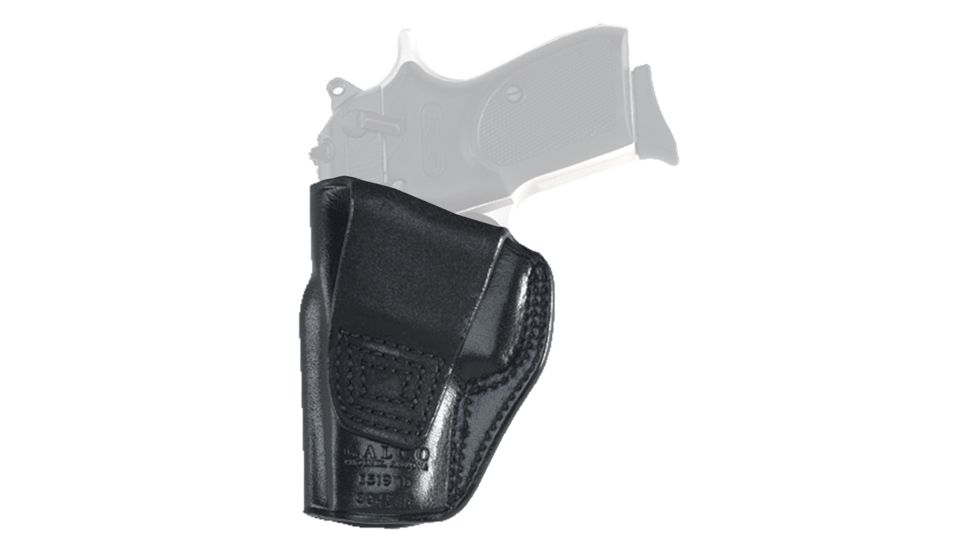 Galco Stinger Belt Holster, Glock 43, Right Hand, Plain Finish, Black, SG850B