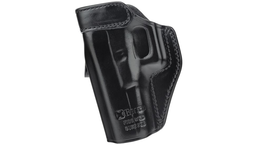 Galco Summer Comfort Inside Pant Holster for Glock 20/21 SF Standard Glock Rail/21/37, Right Hand, Black, SUM228B