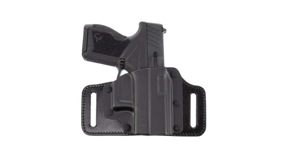 Galco Tac Slide Belt Holster, Glock 43/Glock 43X/Glock 48, Right Hand, Plain, Black, TS800B