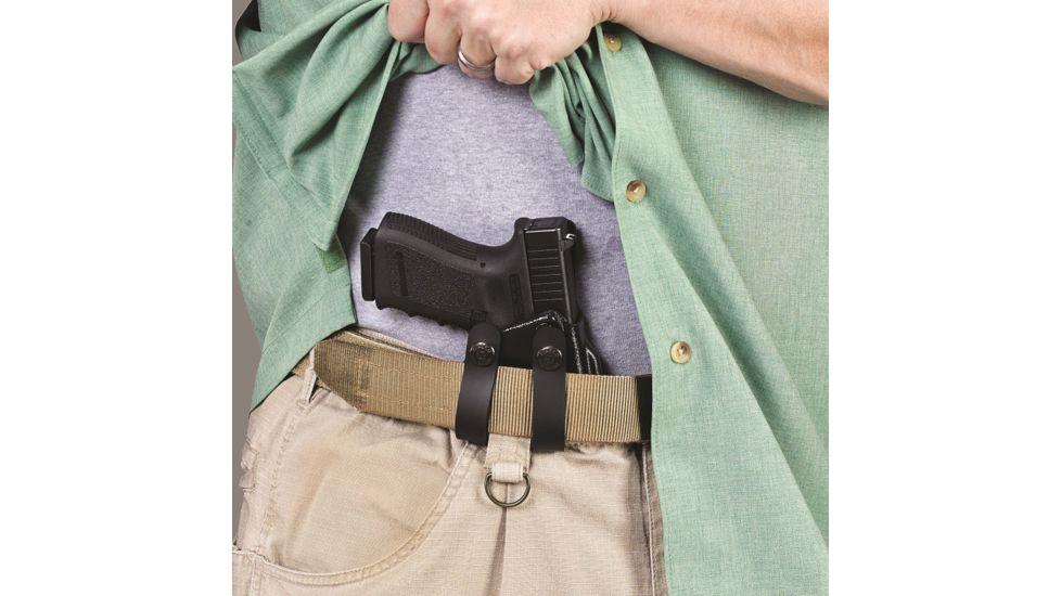 Galco Triton Apendix Belt Loop 1 3/4in,Triton Belt Loops Appendix/Crossdraw,Black,Right Hand TBLAC13/4