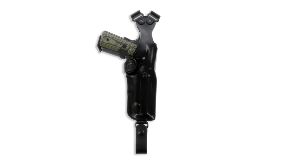 Galco Vhs 4.0 Holster Component Autos, Glock 20, Glock 20 W/Wo Red Dot, Glock 21, Glock 21 Sf Standard Glock Rail, Glock 21 W/Wo Red Dot, Springfield Echelon 4.5in, Springfield Echelon 4.5in W/Wo Red Dot, Ambidextrous Hand, Black, V4-228RB
