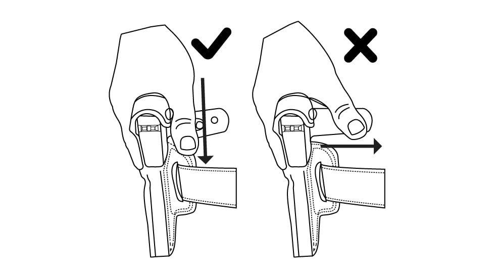 Galco Gunleather Steerhide Iwb Holster,Glock 19/Glock 23/Glock 32, Black, Right Hand, Gal-Wb226Rb, Black, WB226RB